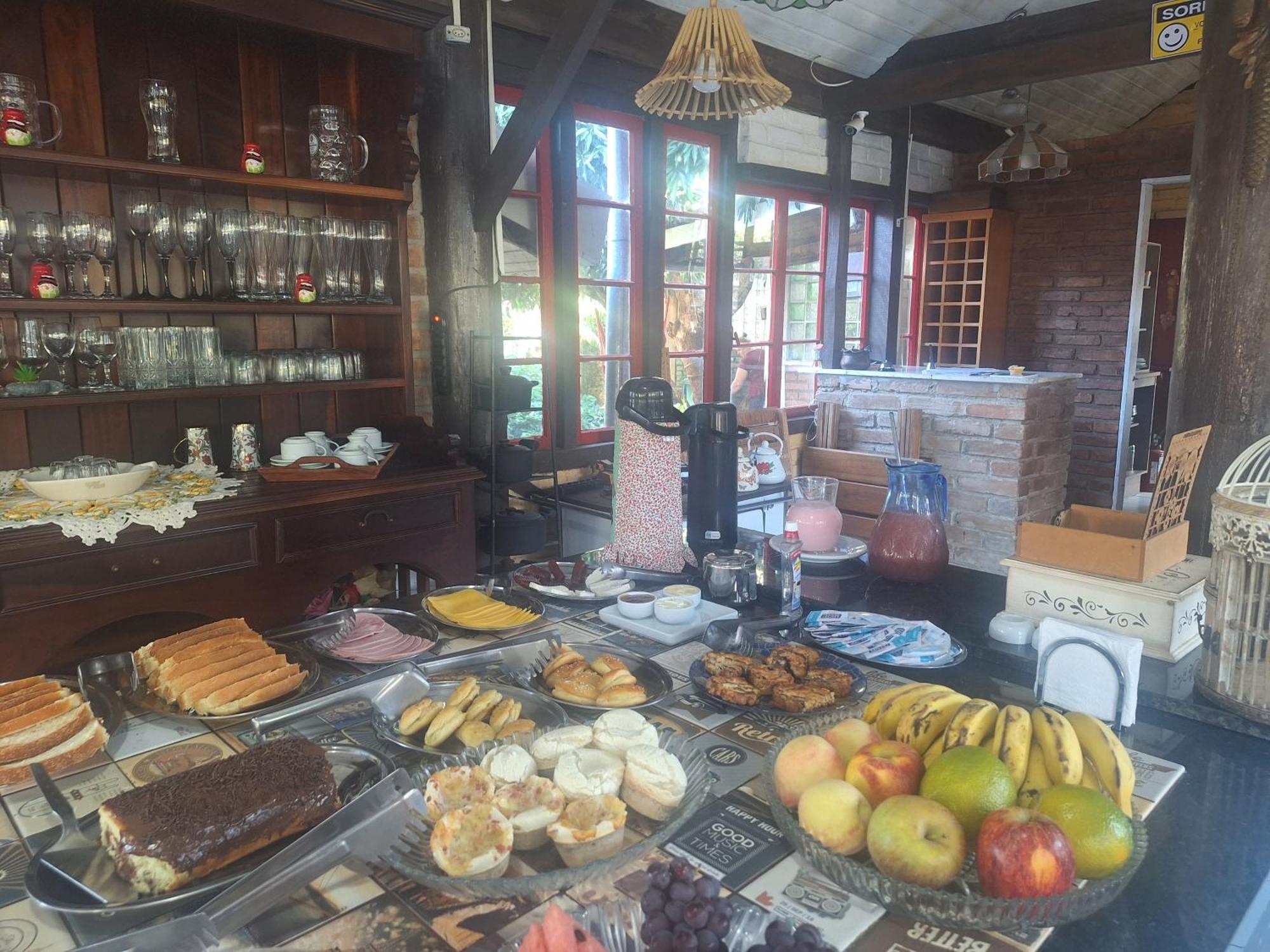Pousada Kolonisten Haus Presidente Lucena Buitenkant foto
